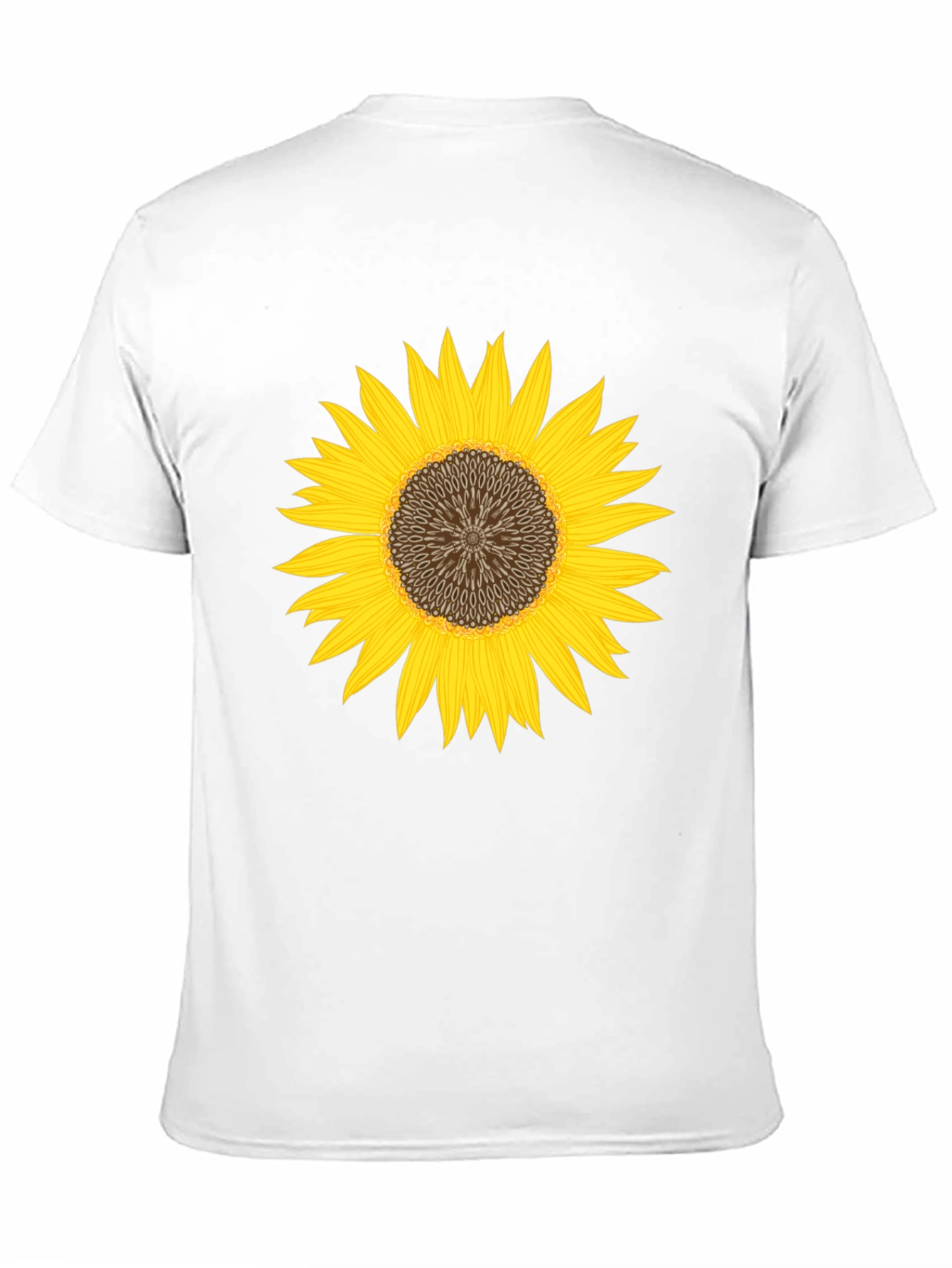 Sunflower Graphic Black T-Shirt - Unisex