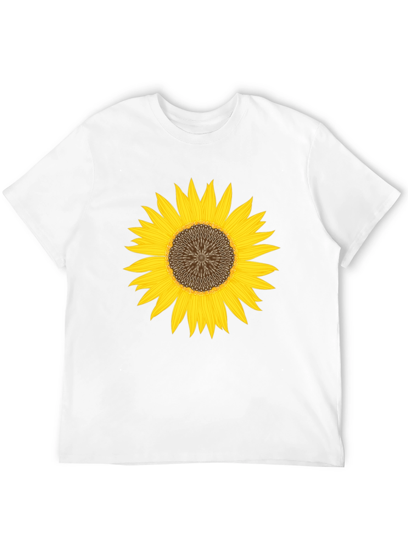 Sunflower Graphic Black T-Shirt - Unisex