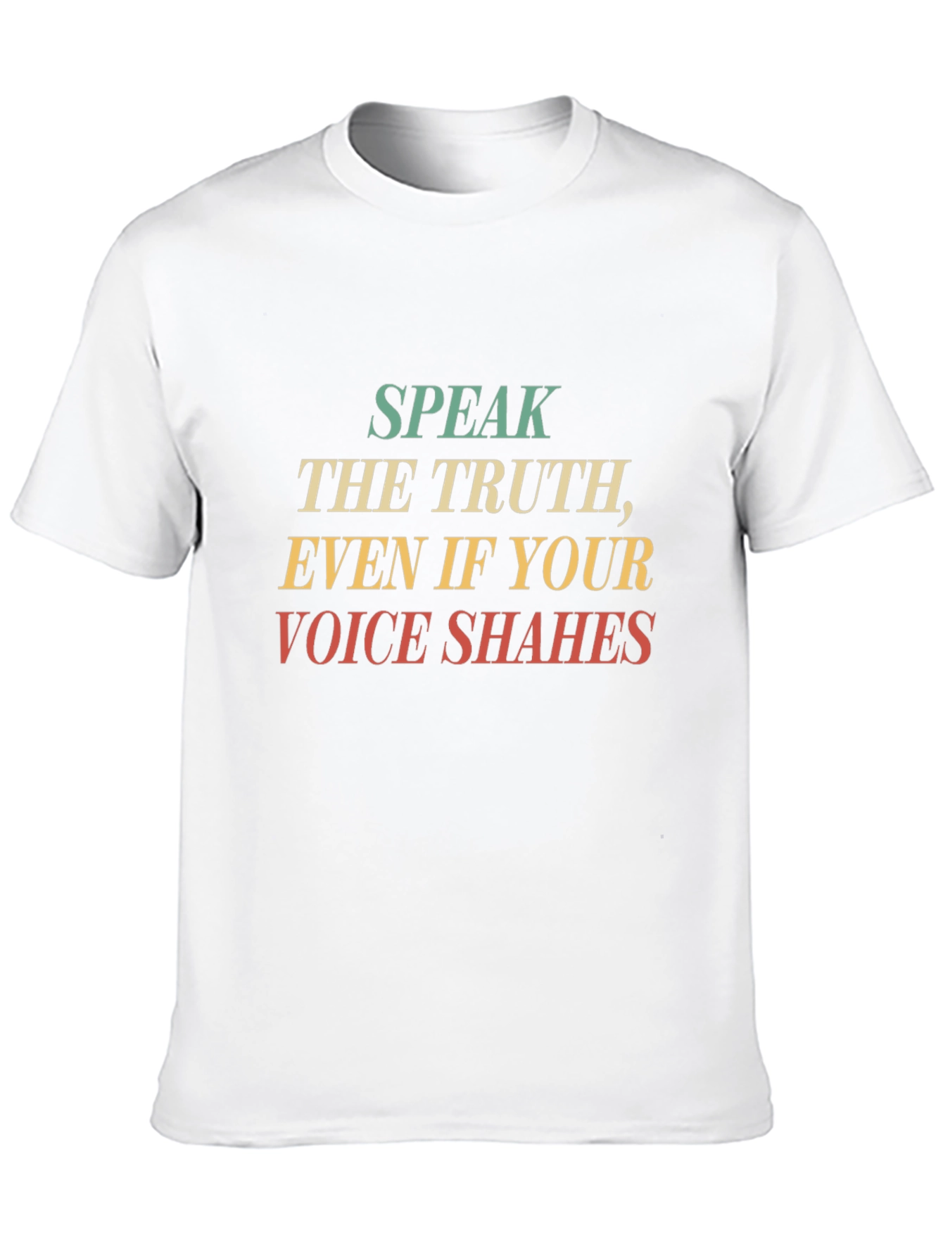 Speak the Truth Mens Graphic Tee