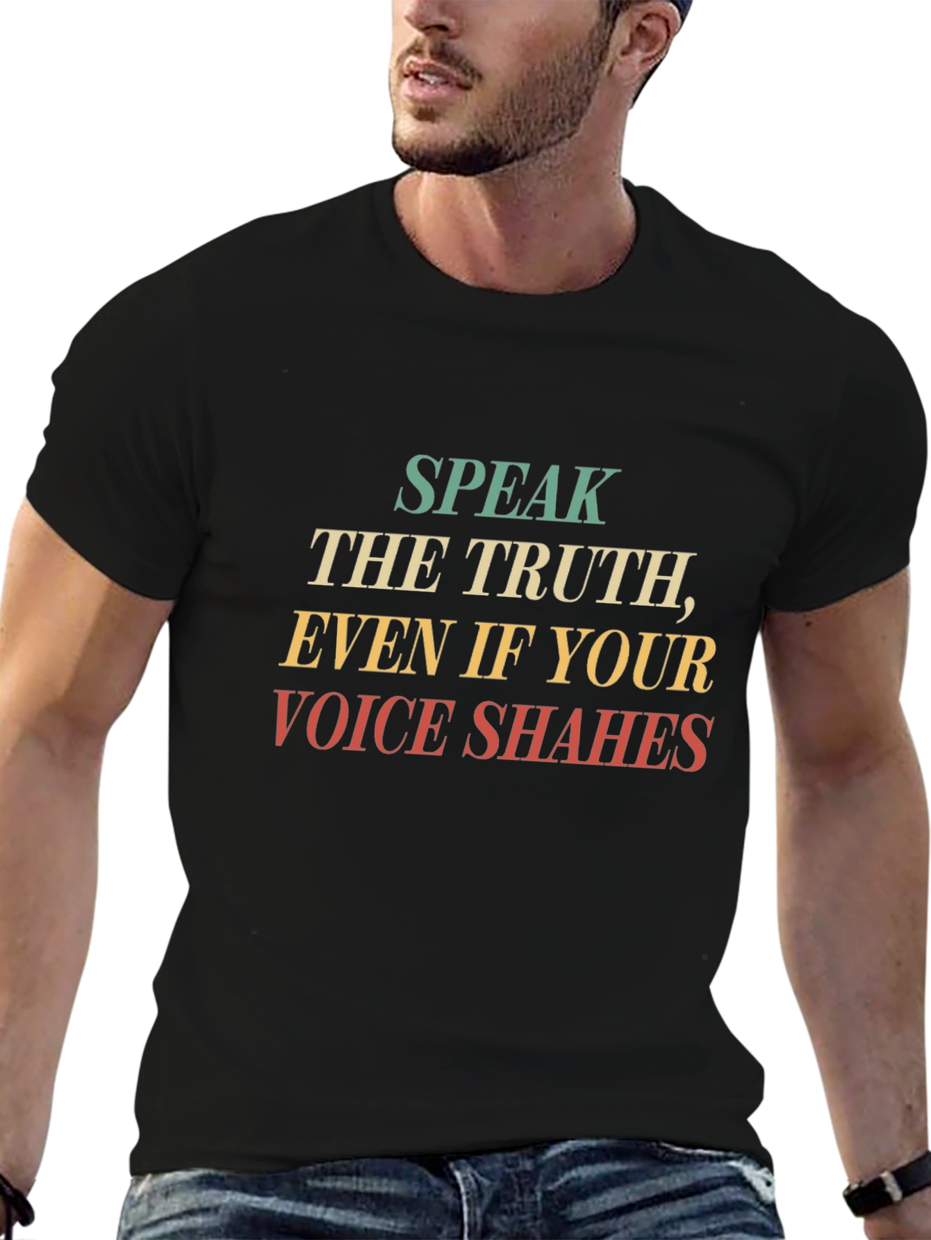 Speak the Truth Mens Graphic Tee