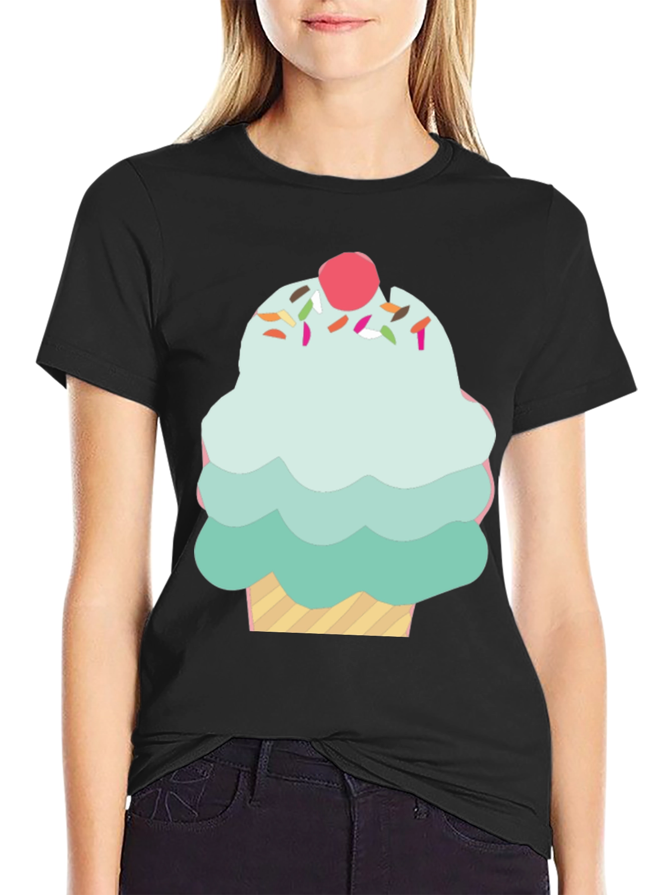 Cupcake Graphic Tee - Sweet Treat Style