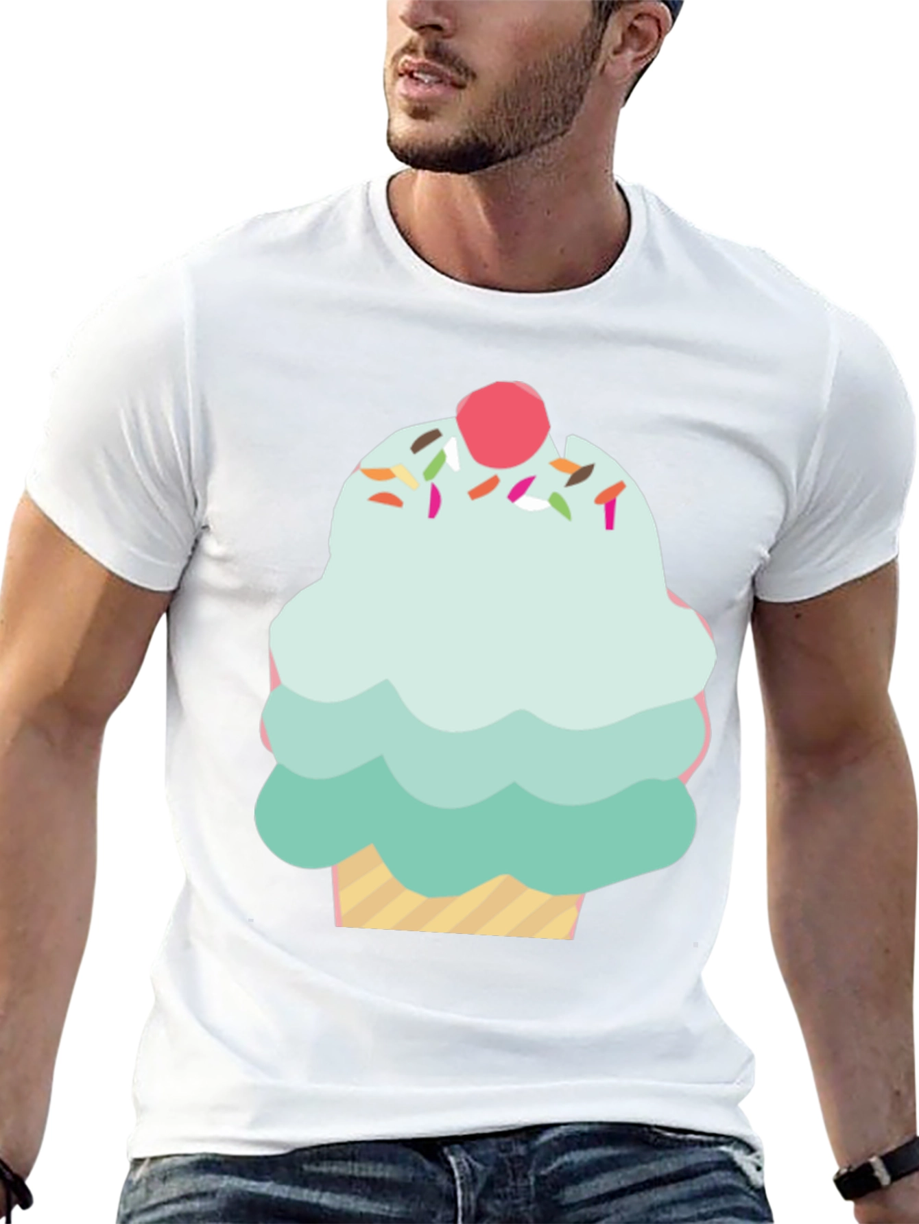 Cupcake Graphic Tee - Sweet Treat Style