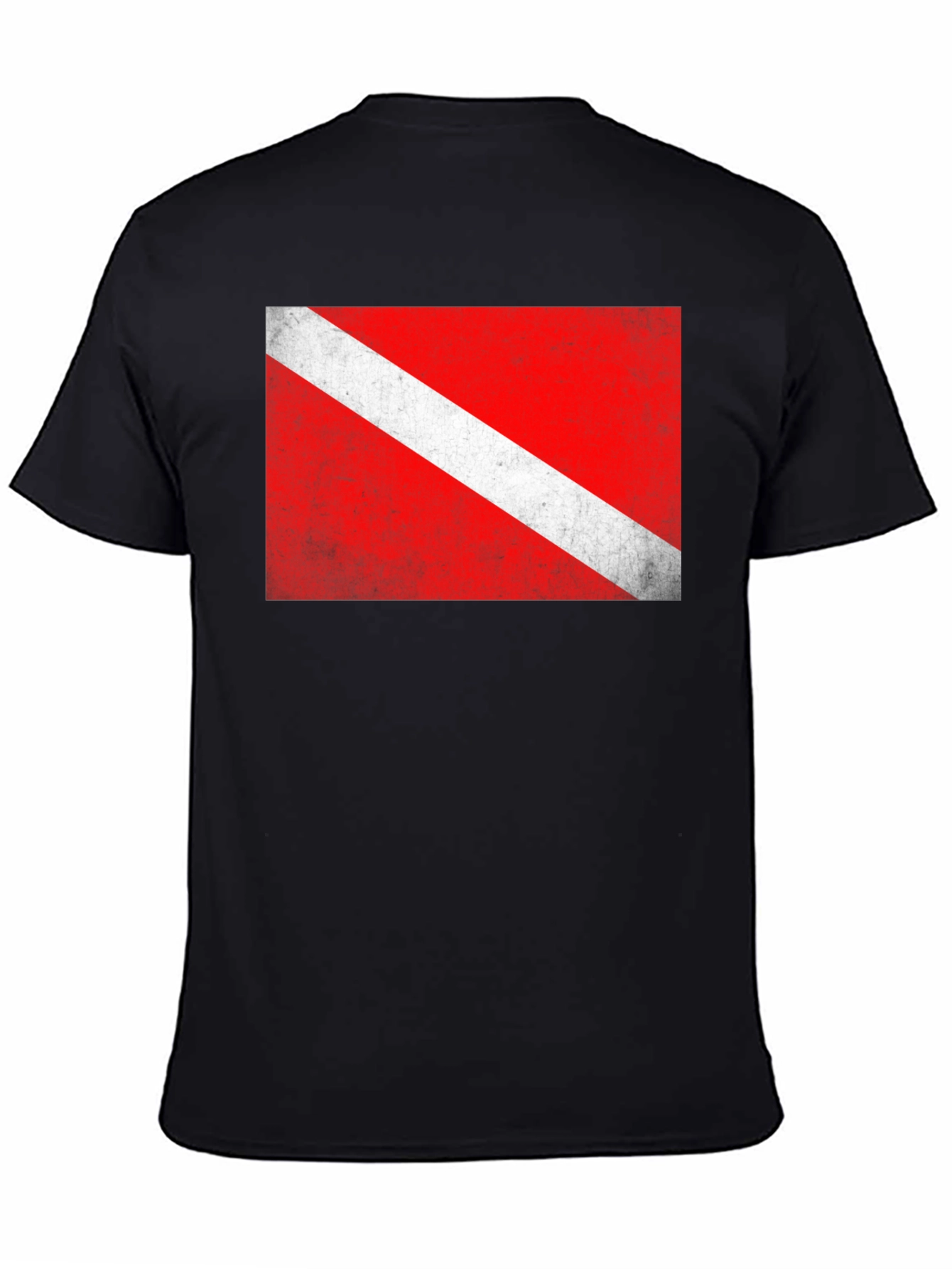 Diver Down Flag Graphic T-Shirt - Scuba Diving Tee