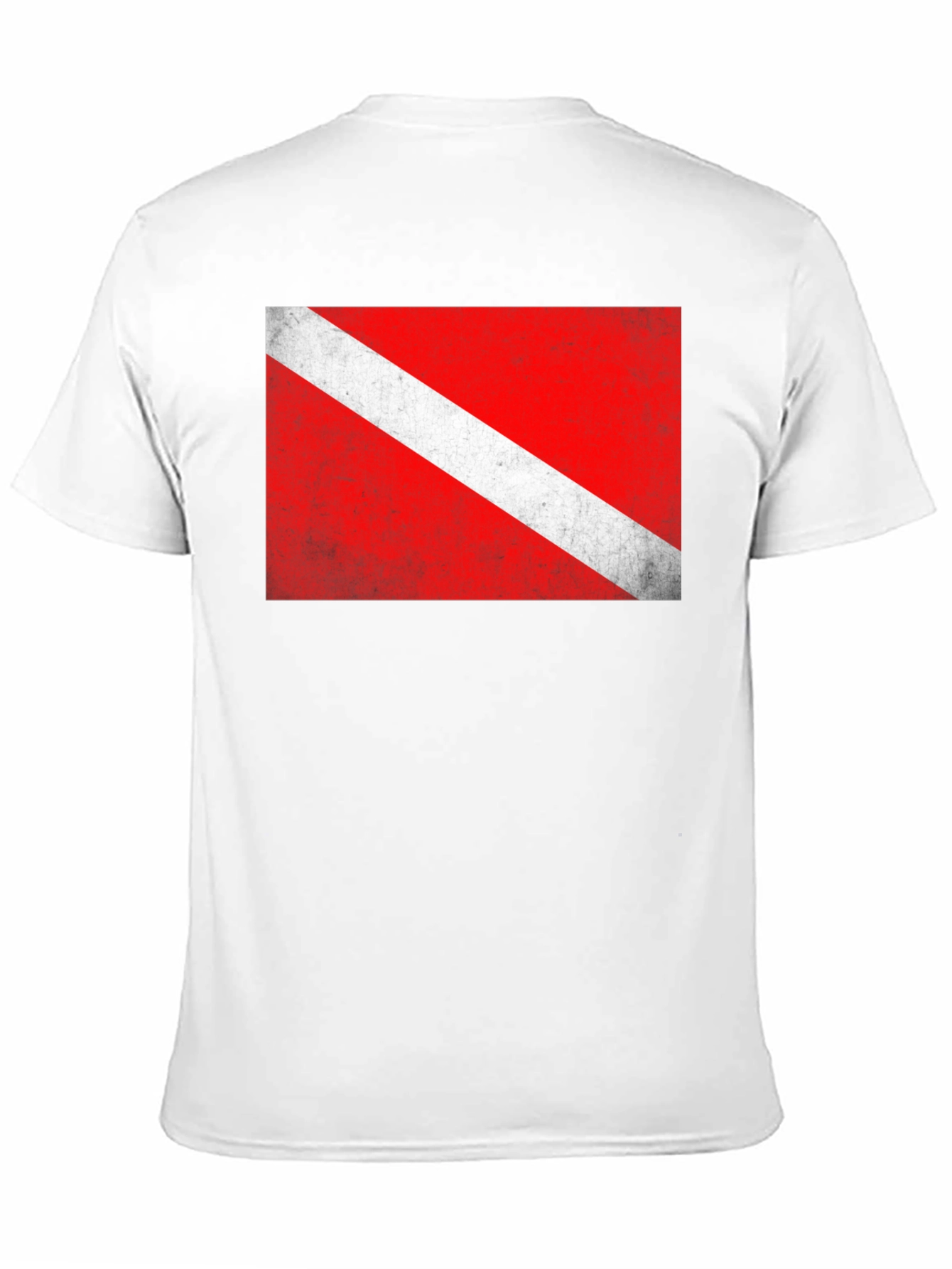 Diver Down Flag Graphic T-Shirt - Scuba Diving Tee