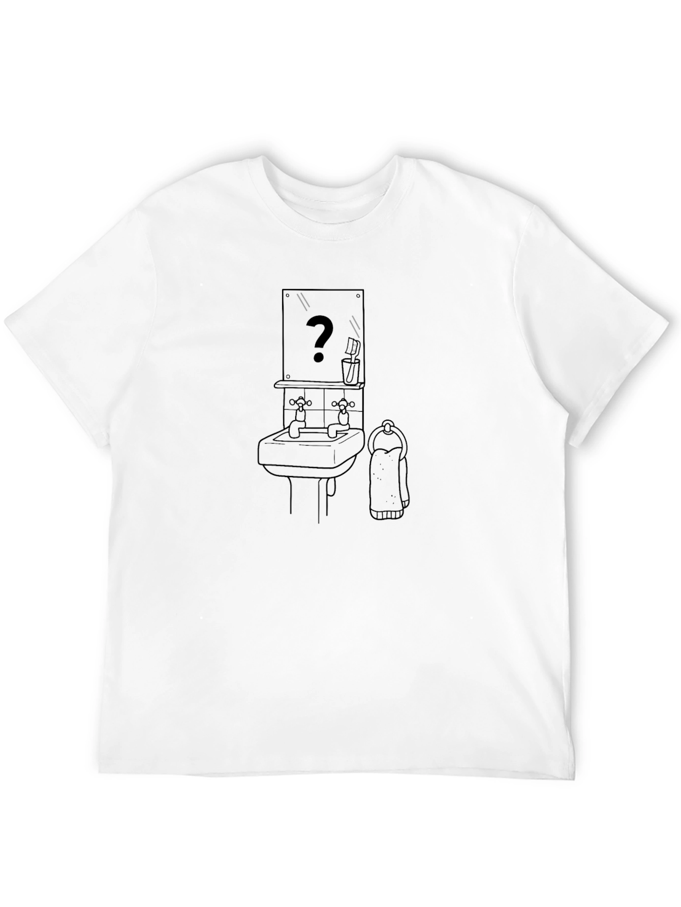 Questionable Bathroom Humor T-Shirt
