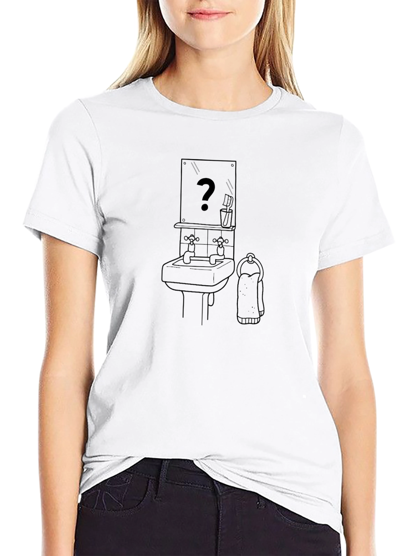 Questionable Bathroom Humor T-Shirt