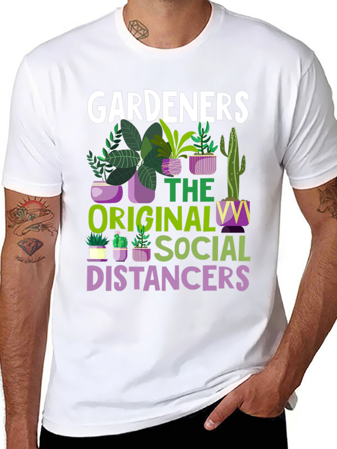 Gardeners Social Distancer T-Shirt