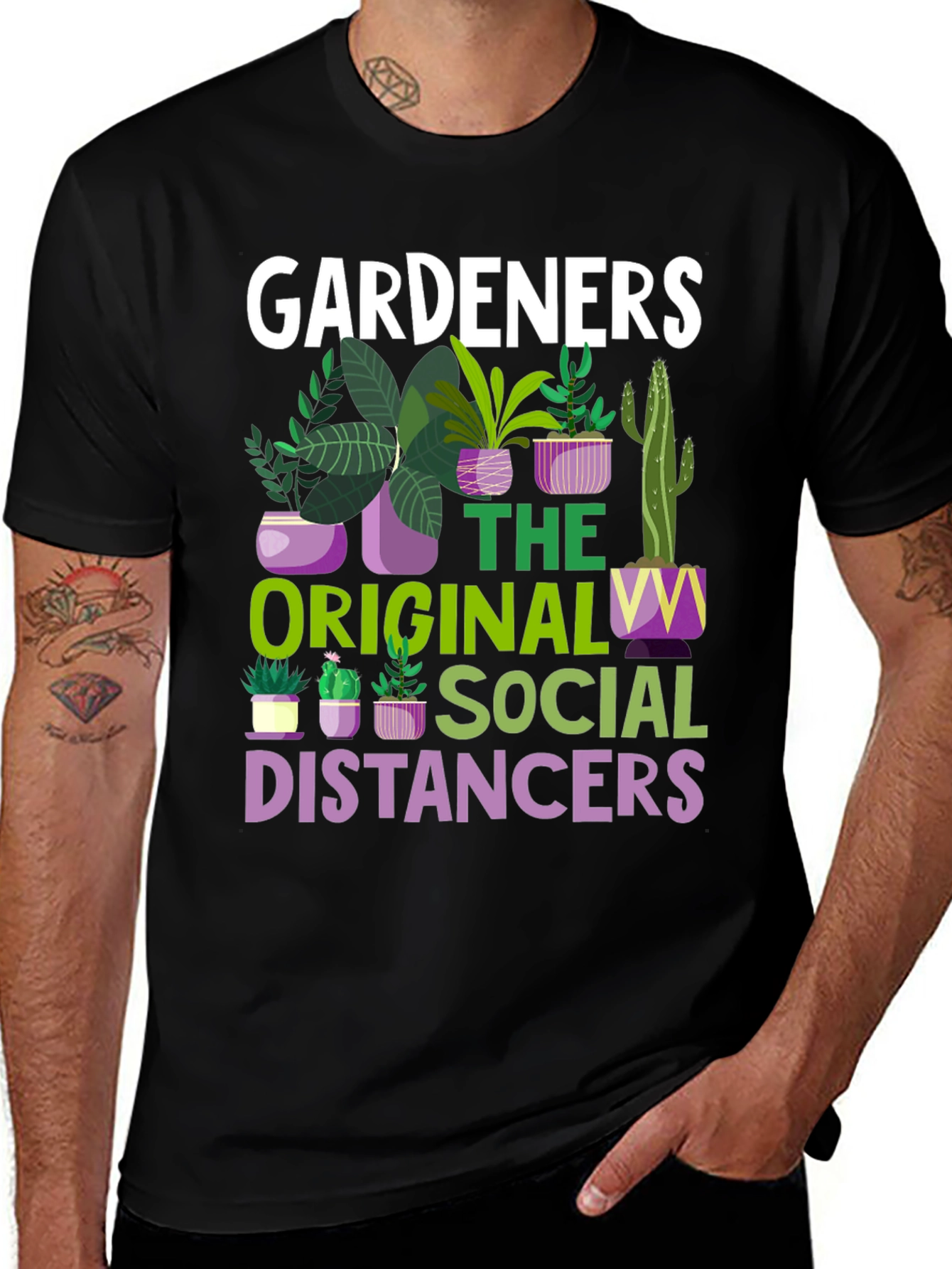 Gardeners Social Distancer T-Shirt
