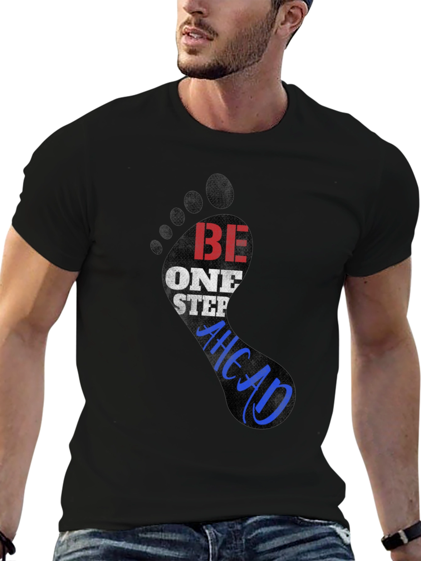Be One Step Ahead Graphic Tee