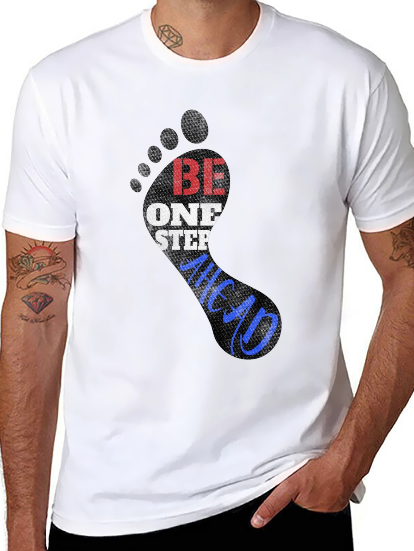 Be One Step Ahead Graphic Tee