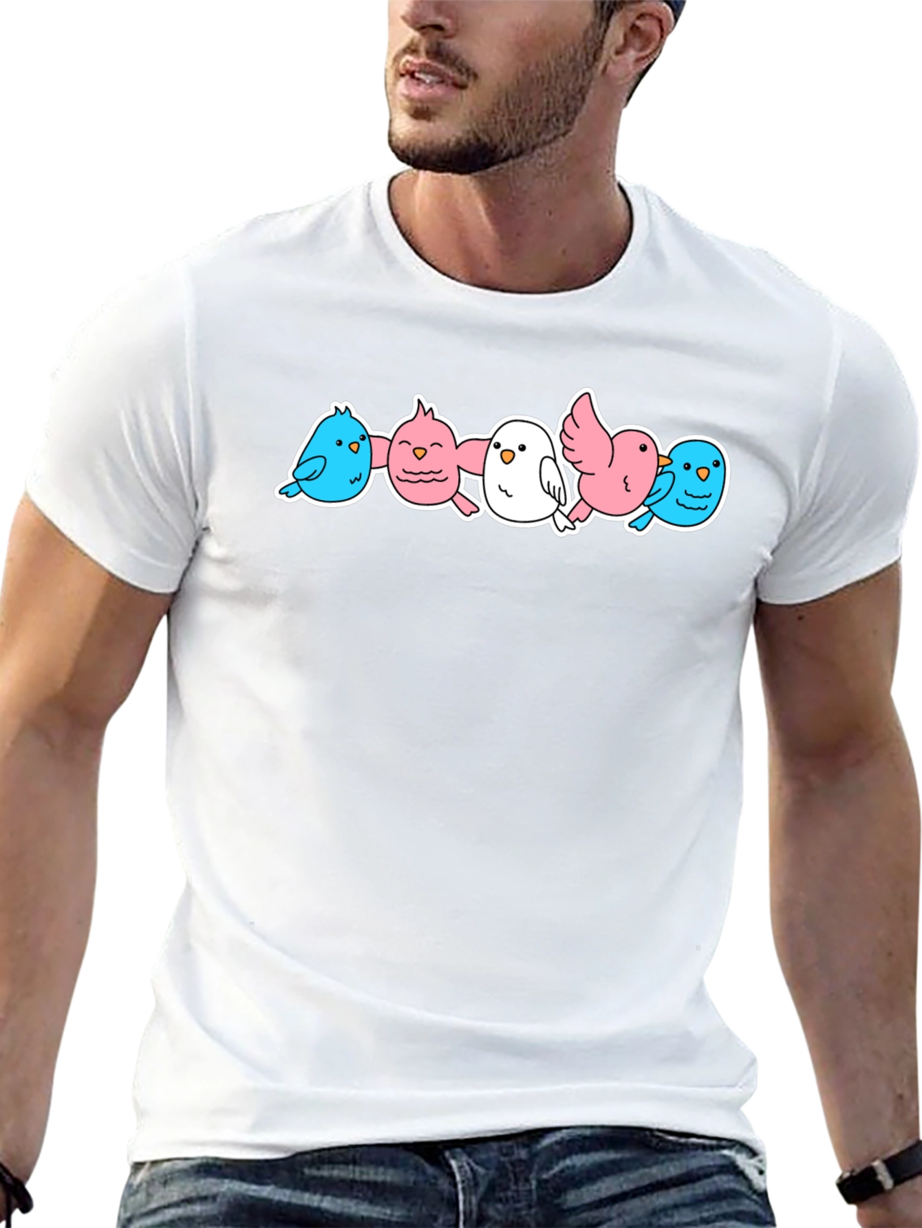 Trans Pride Birds T-Shirt