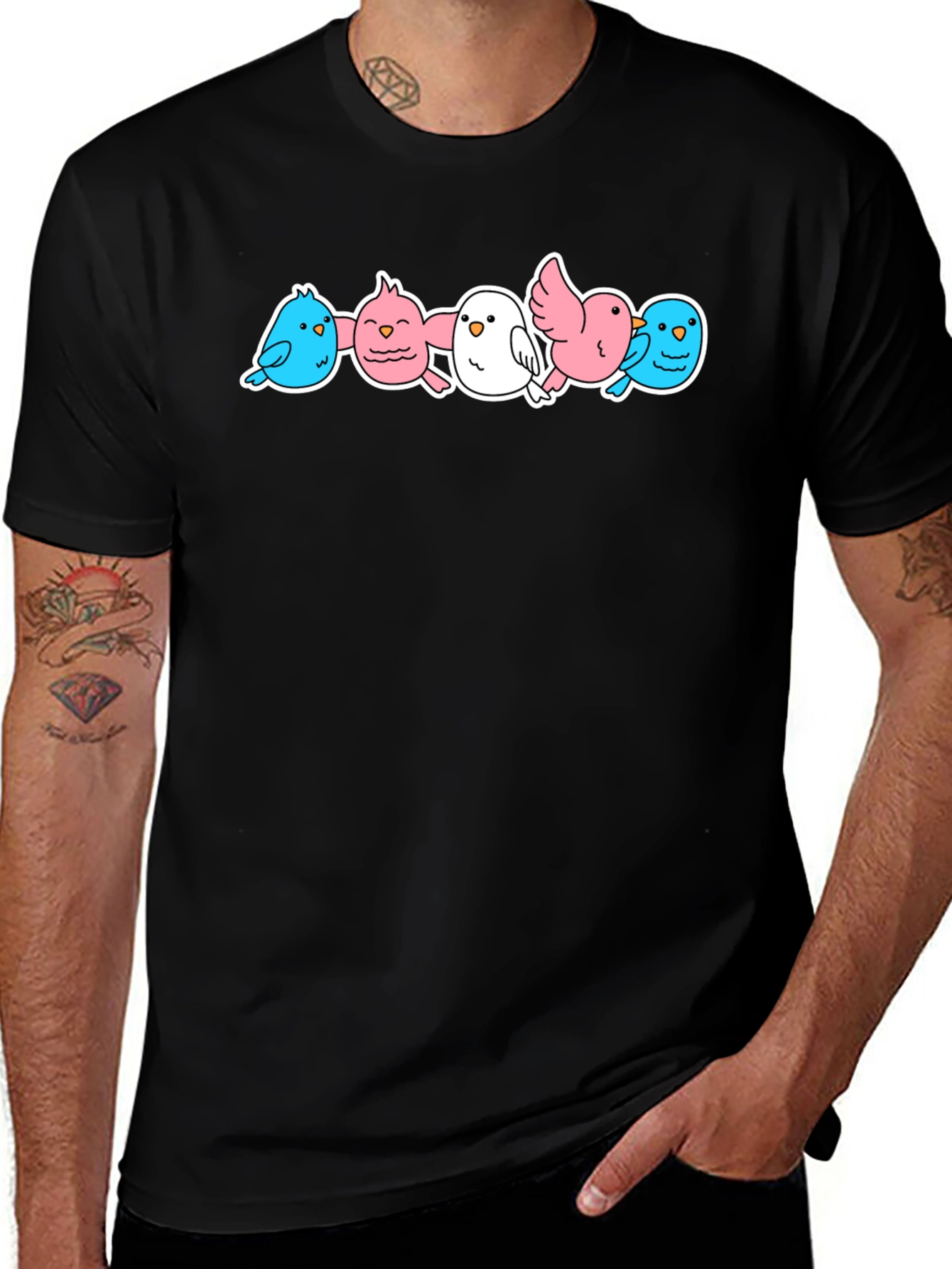 Trans Pride Birds T-Shirt
