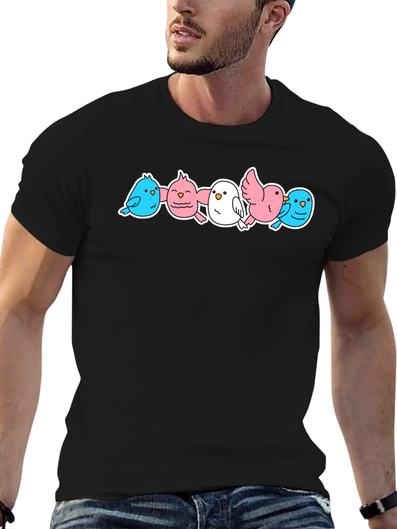 Trans Pride Birds T-Shirt