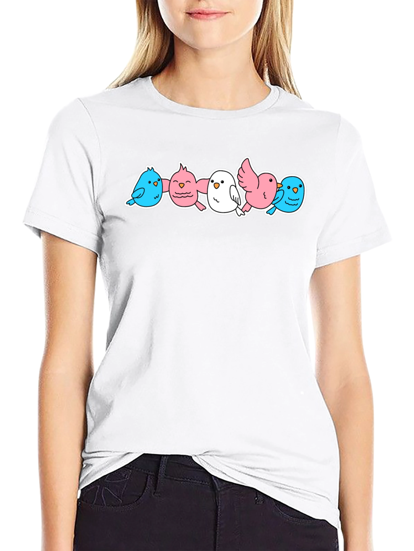 Trans Pride Birds T-Shirt