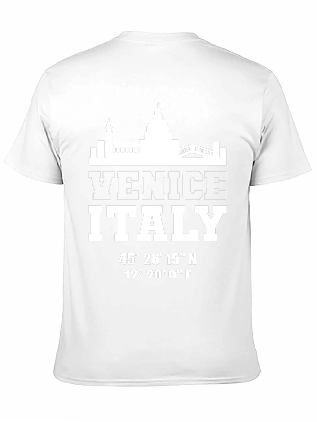 Venice Italy Black Graphic Tee