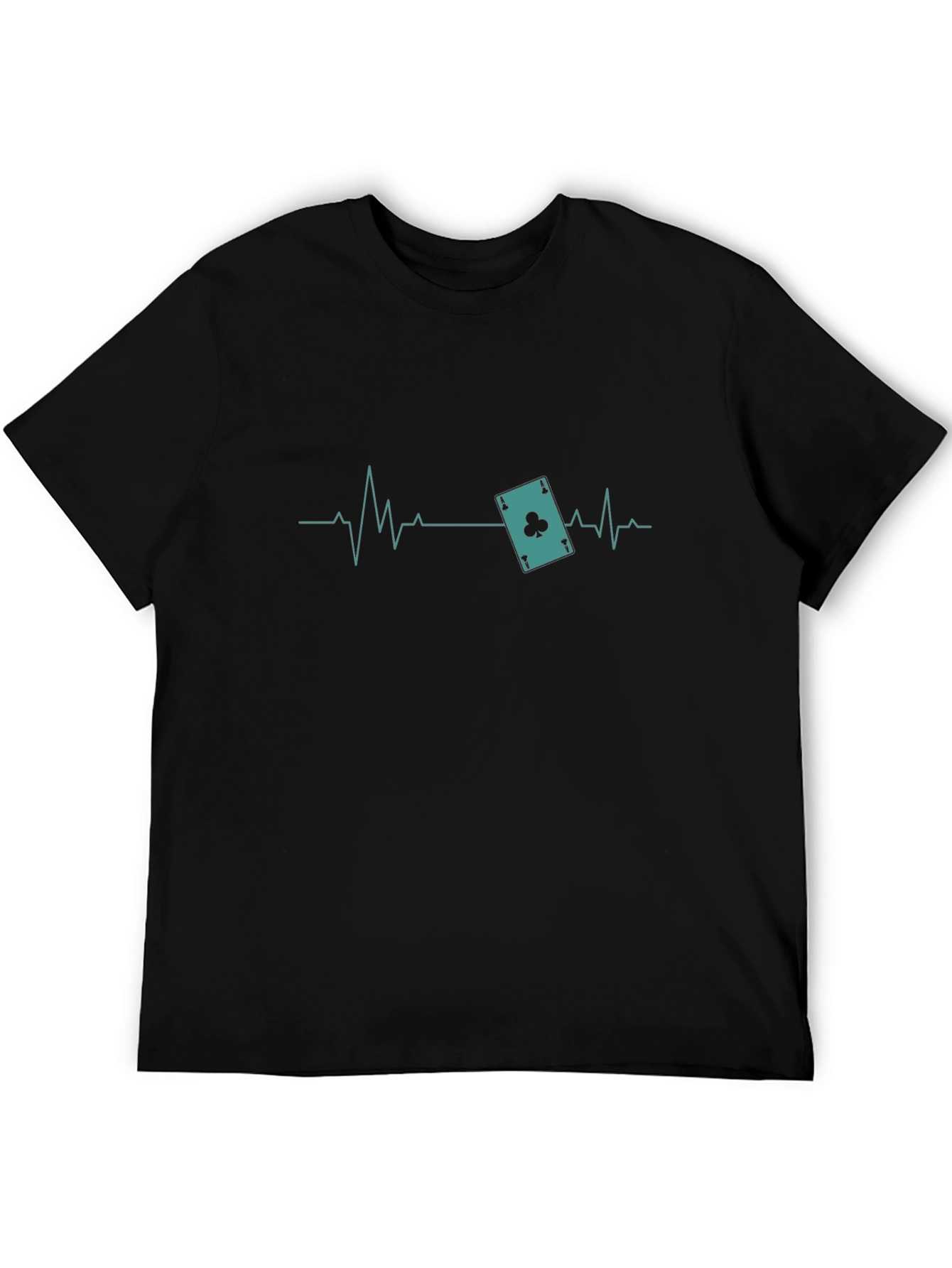 Ace of Clubs Heartbeat T-Shirt