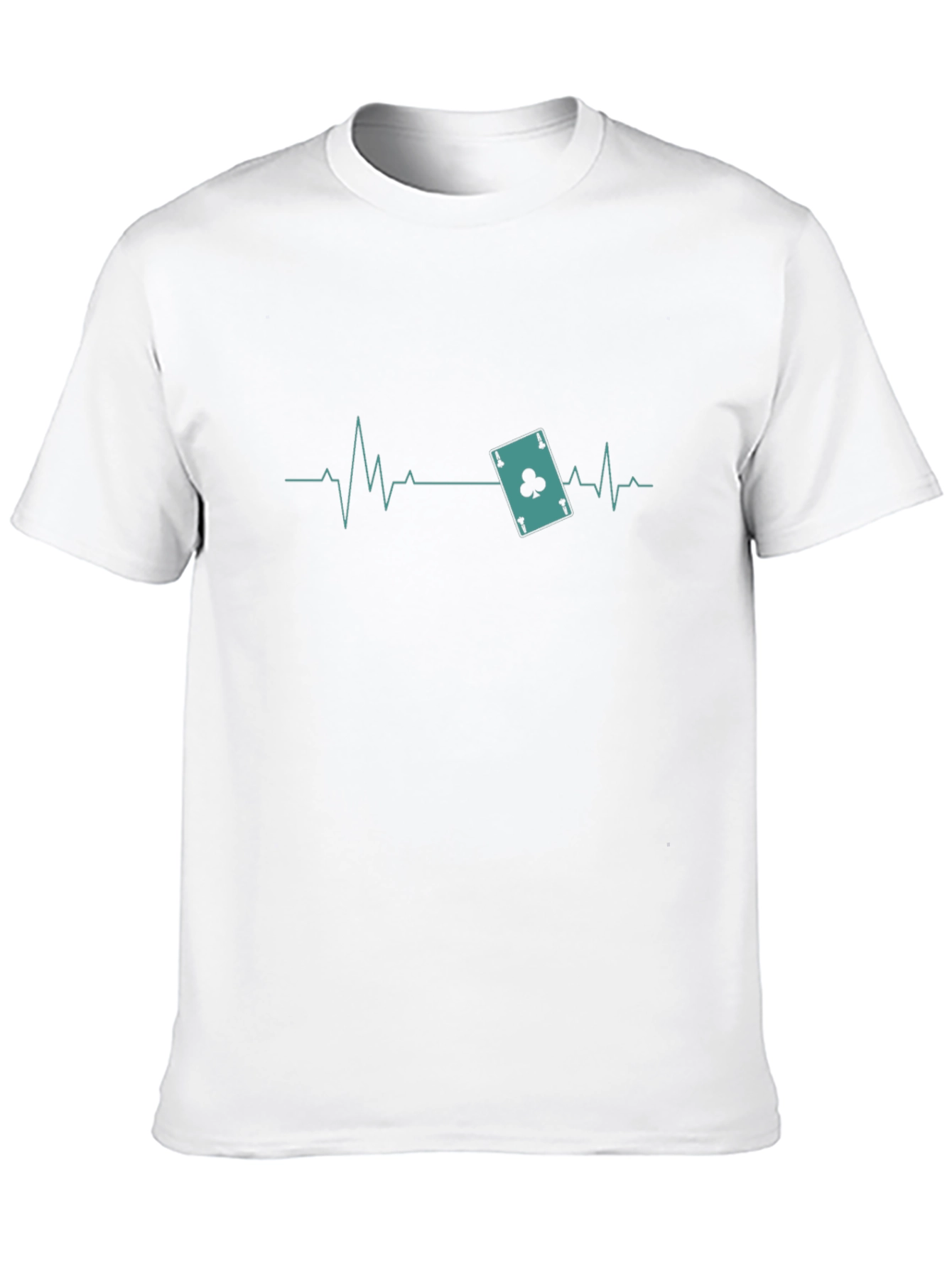 Ace of Clubs Heartbeat T-Shirt