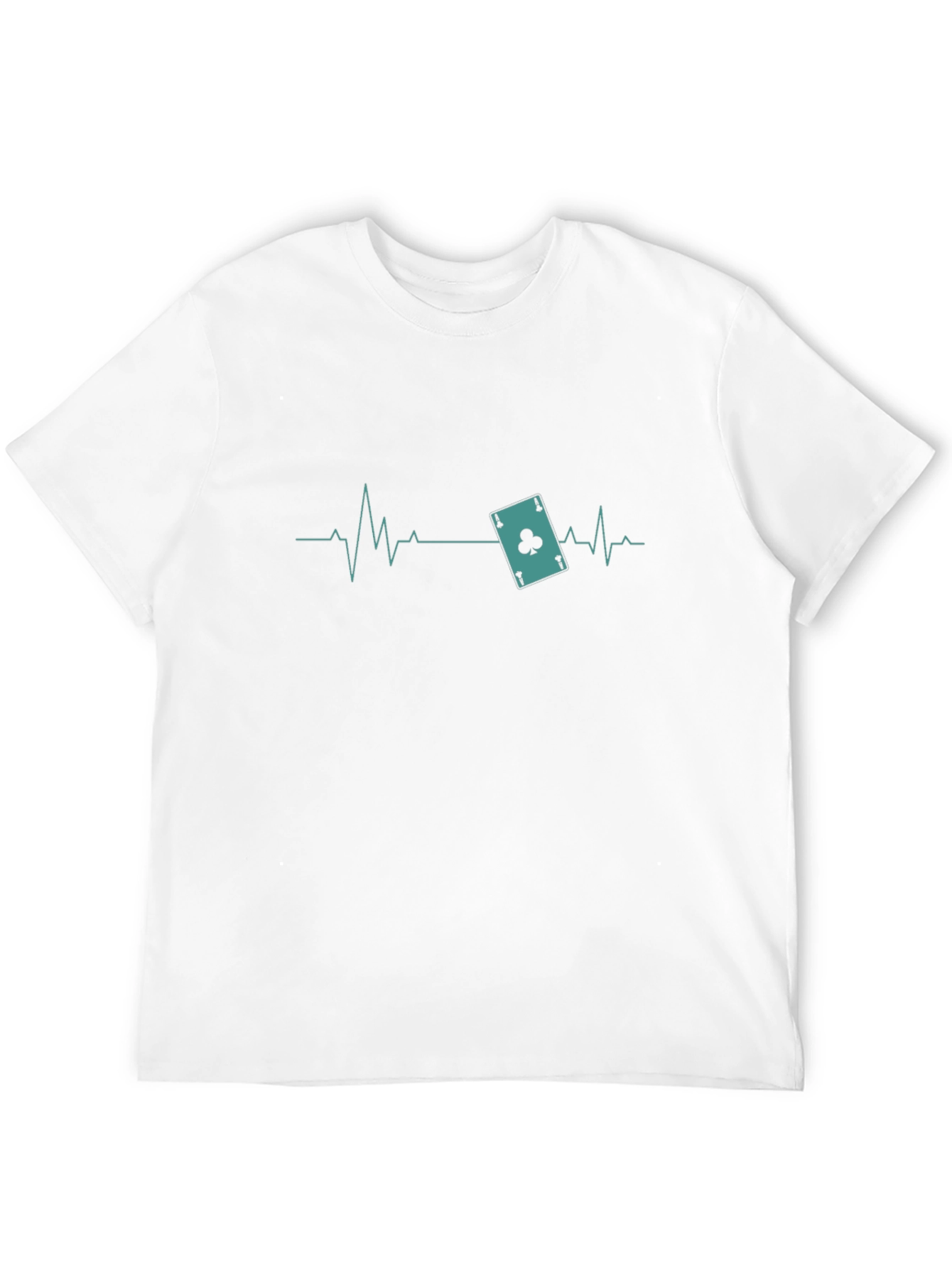 Ace of Clubs Heartbeat T-Shirt
