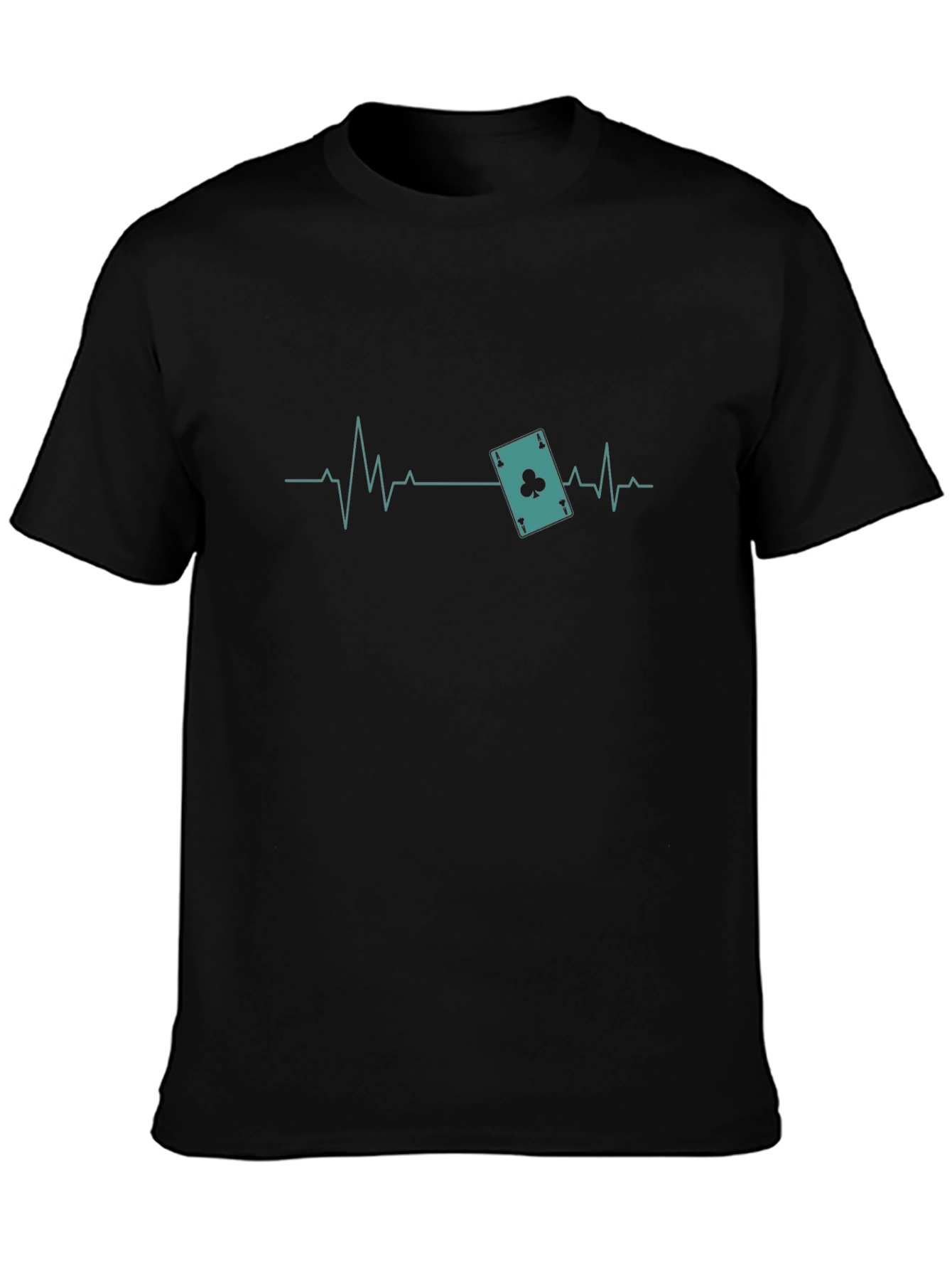 Ace of Clubs Heartbeat T-Shirt