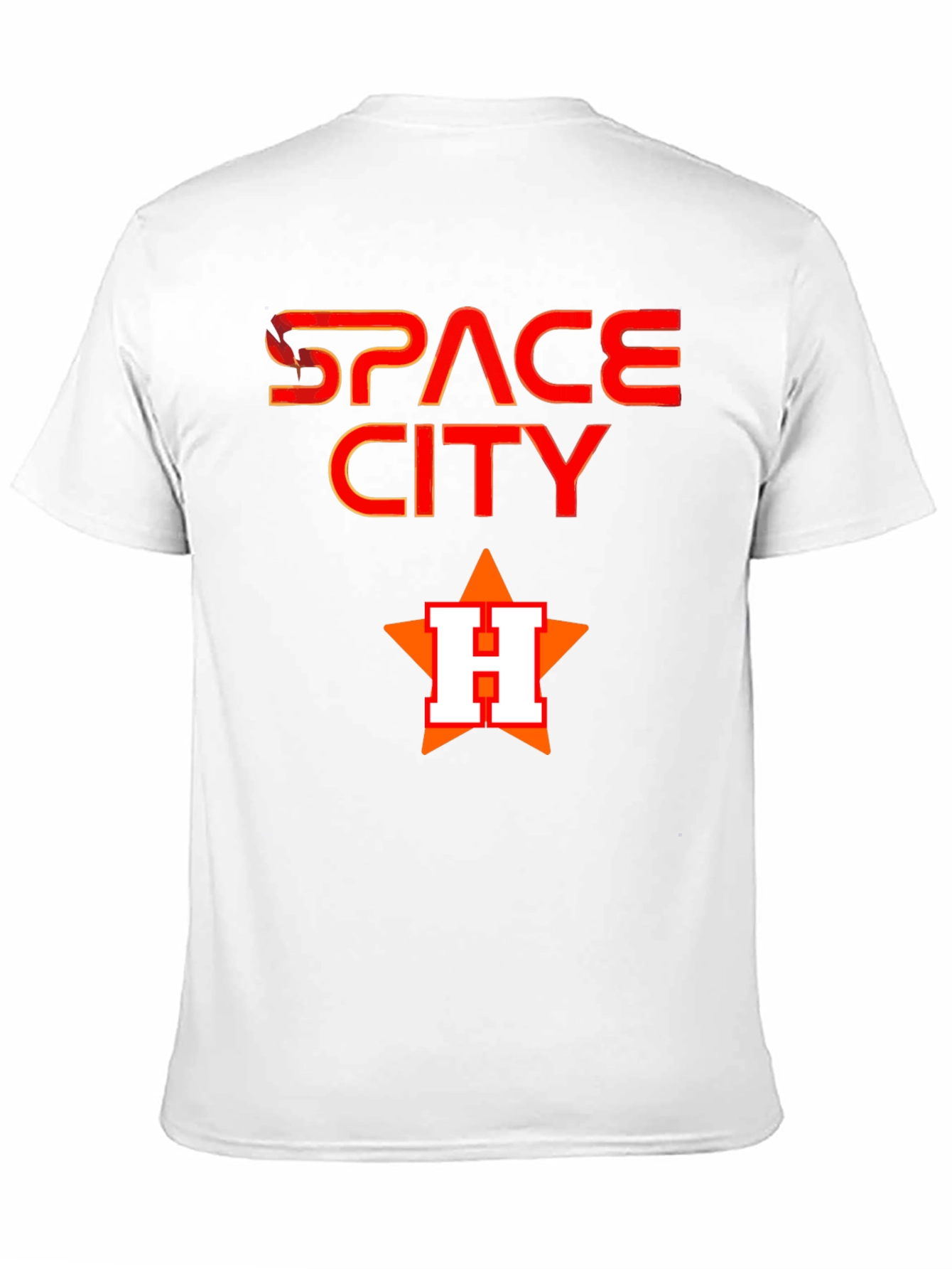 Space City H Baseball T-Shirt