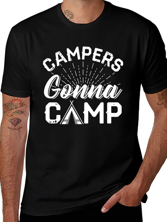 Campers Gonna Camp Graphic T-Shirt