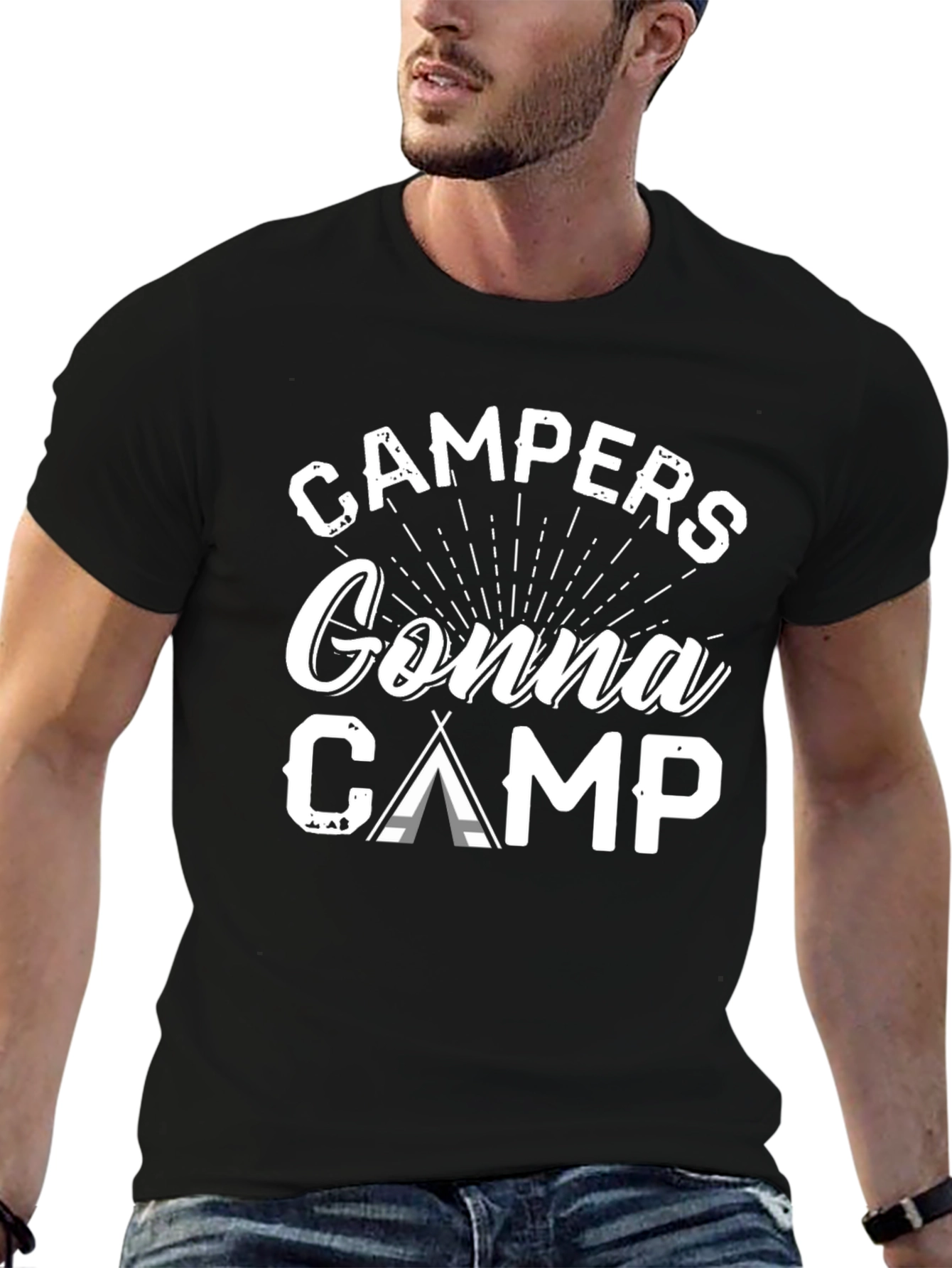 Campers Gonna Camp Graphic T-Shirt