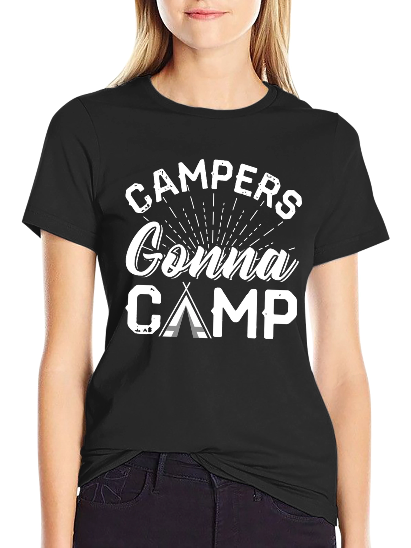 Campers Gonna Camp Graphic T-Shirt