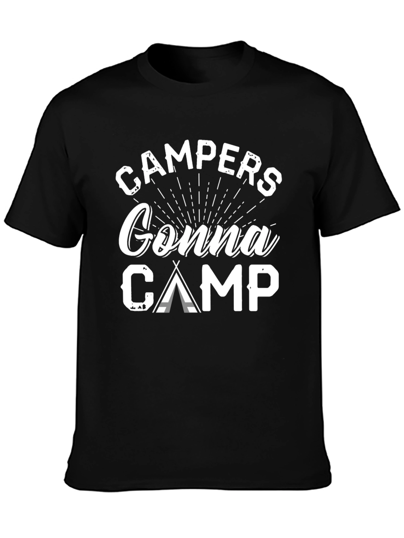 Campers Gonna Camp Graphic T-Shirt