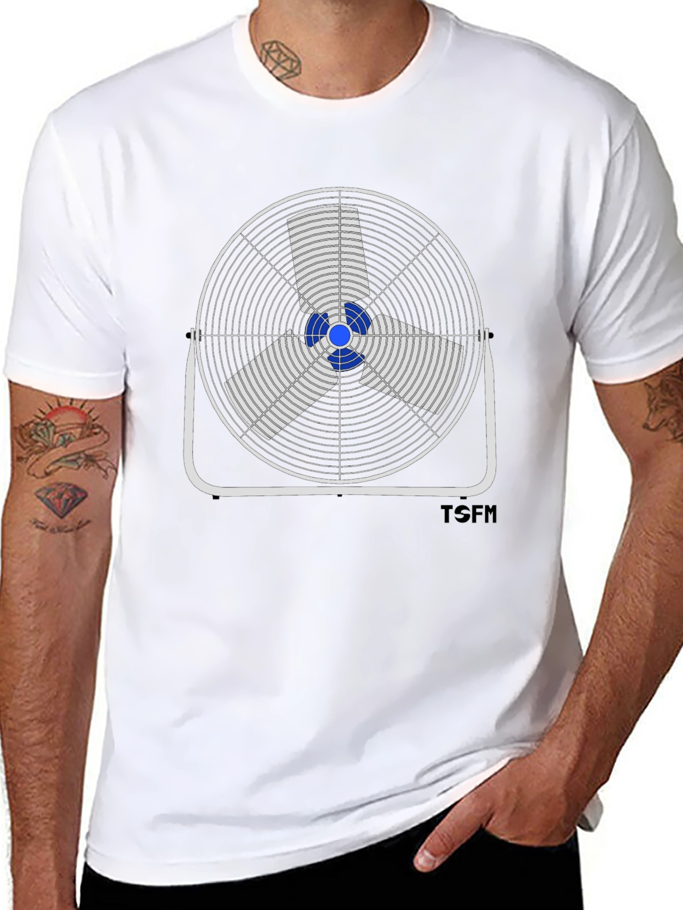 Box Fan T-Shirt - Stay Cool and Stylish
