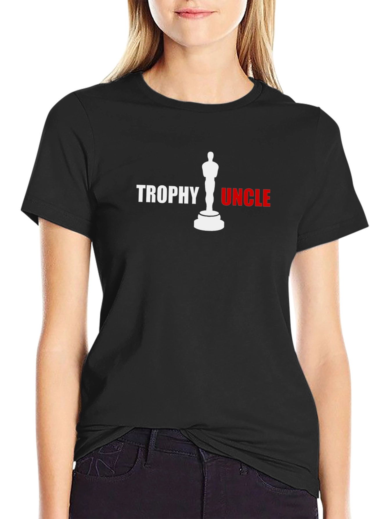 Trophy Uncle Graphic Tee - Black
