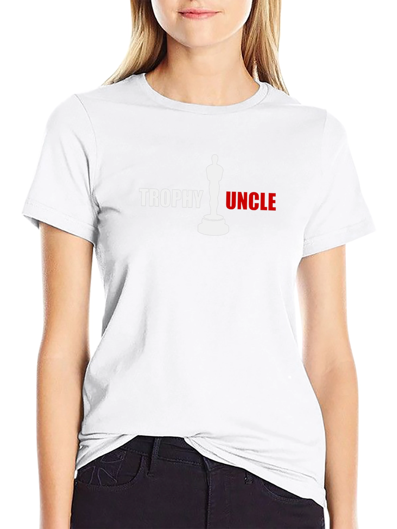 Trophy Uncle Graphic Tee - Black