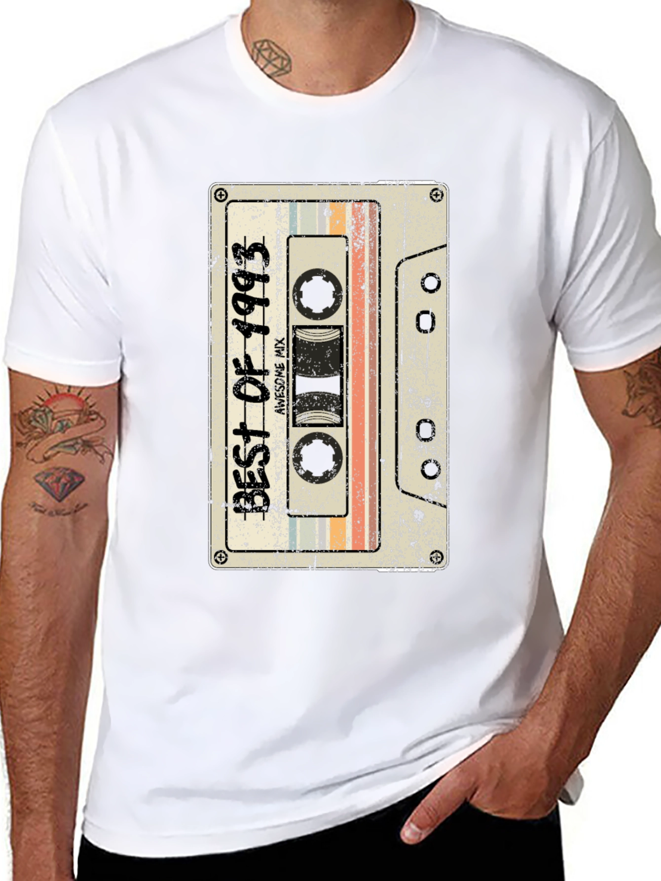 Best of 1993 Cassette Tape Graphic T-Shirt