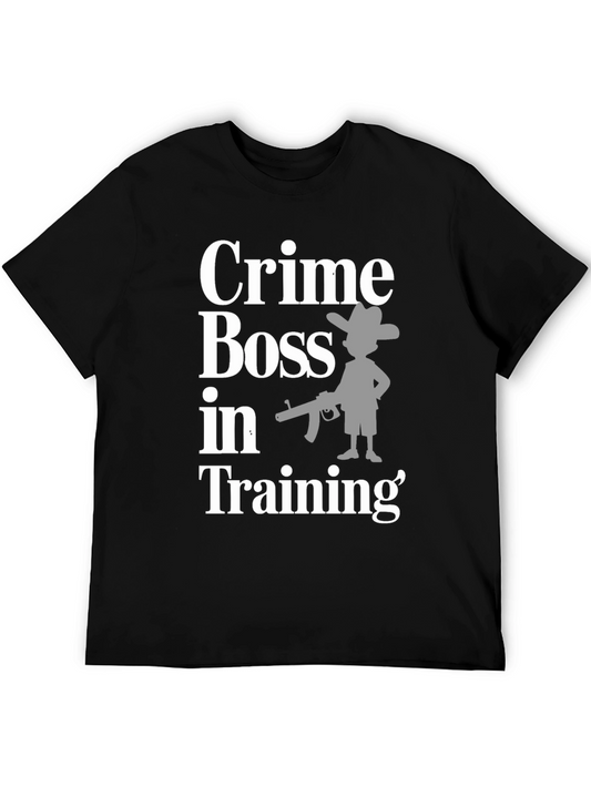 Crime Boss in Training Graphic T-Shirt
