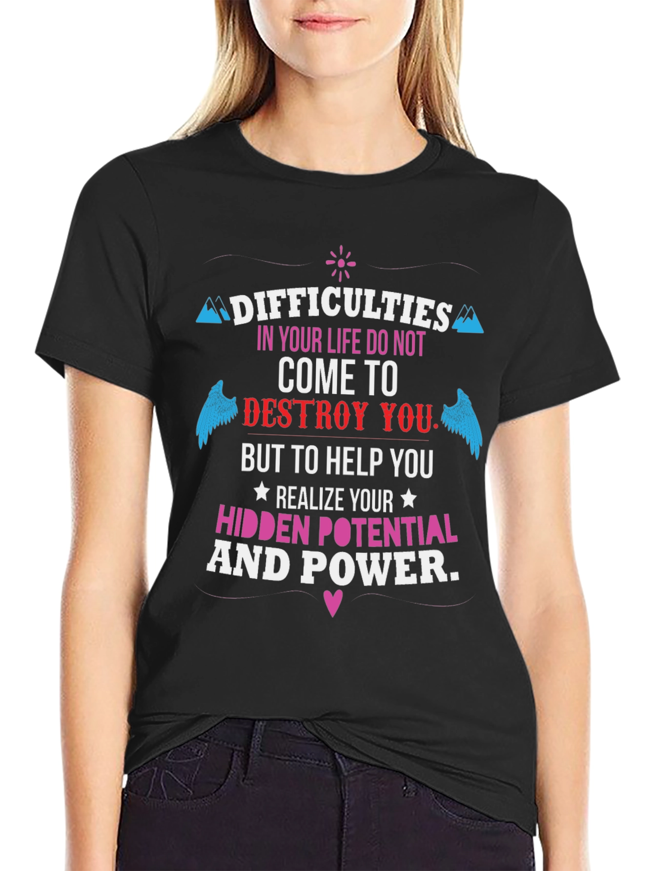 Motivational T-Shirt - Hidden Potential & Power