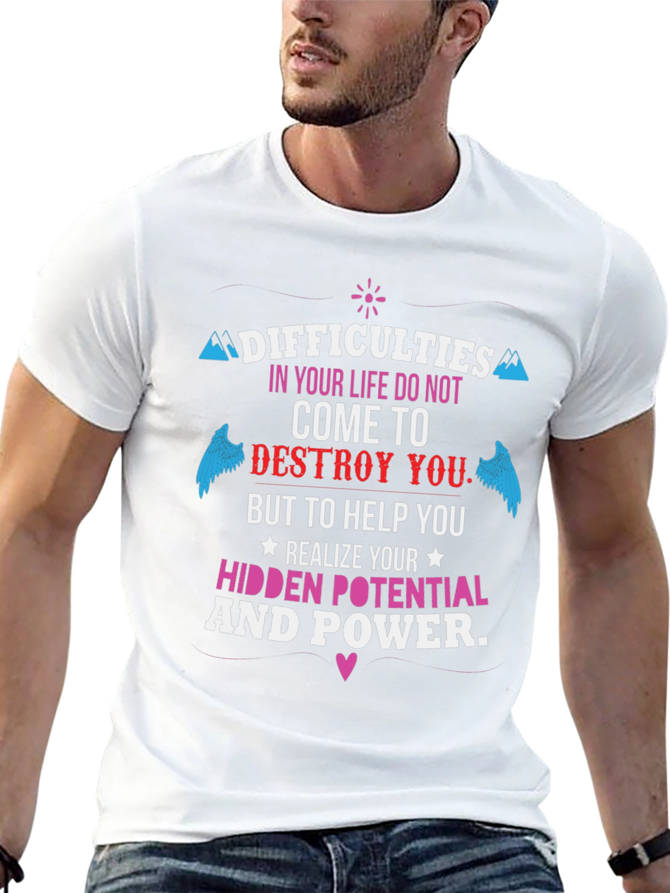Motivational T-Shirt - Hidden Potential & Power