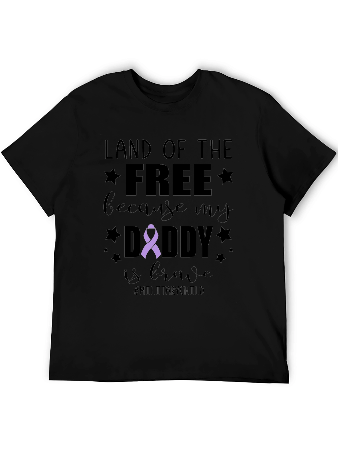 Land of the Free Military Child T-Shirt