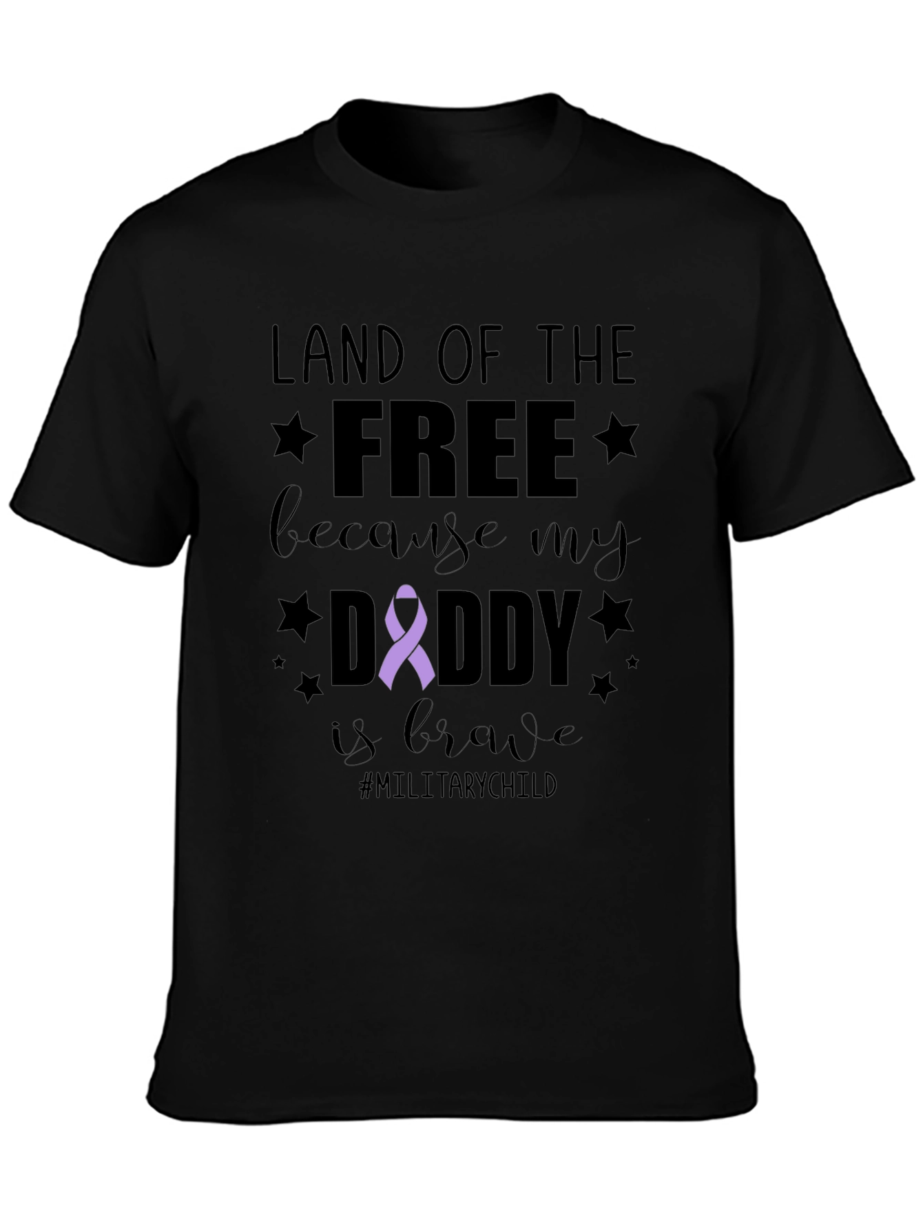 Land of the Free Military Child T-Shirt