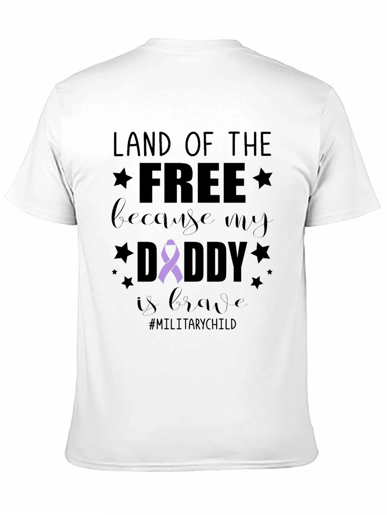 Land of the Free Military Child T-Shirt