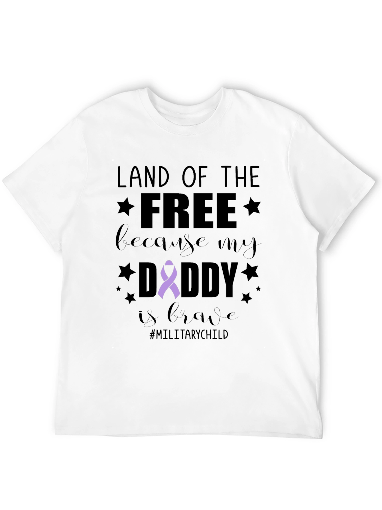 Land of the Free Military Child T-Shirt