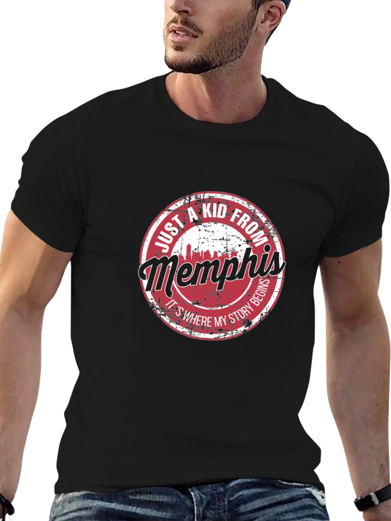 Memphis Kid Graphic T-Shirt - Classic Style