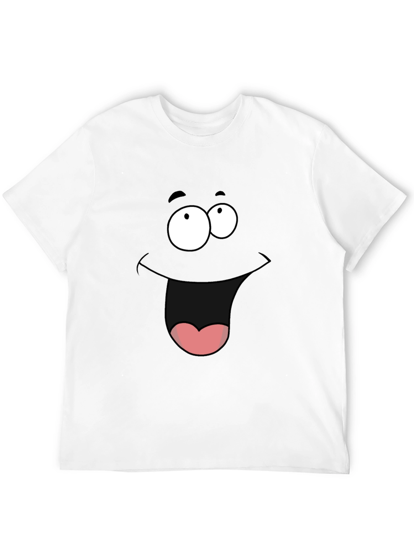 Funny Face Graphic T-Shirt