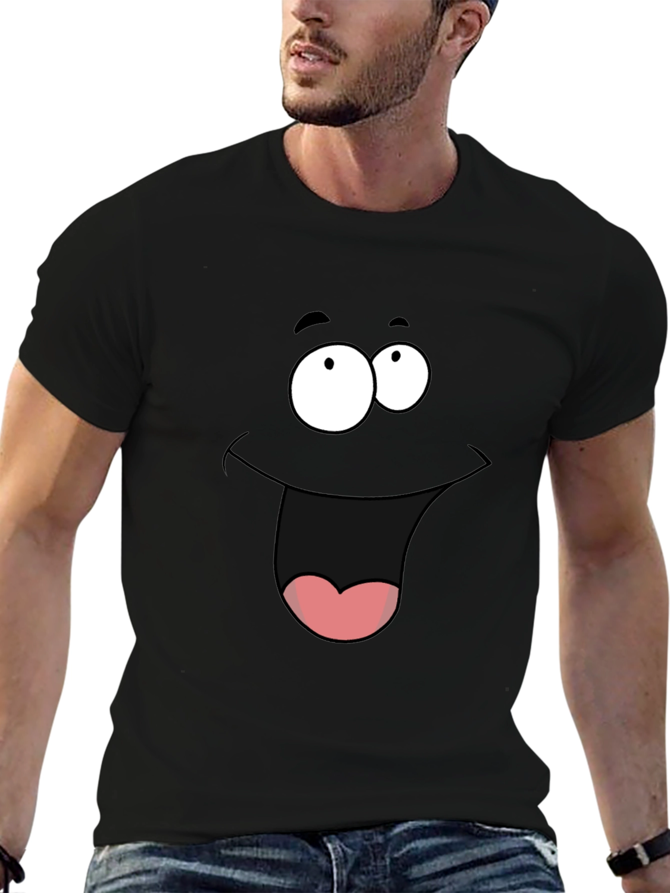 Funny Face Graphic T-Shirt