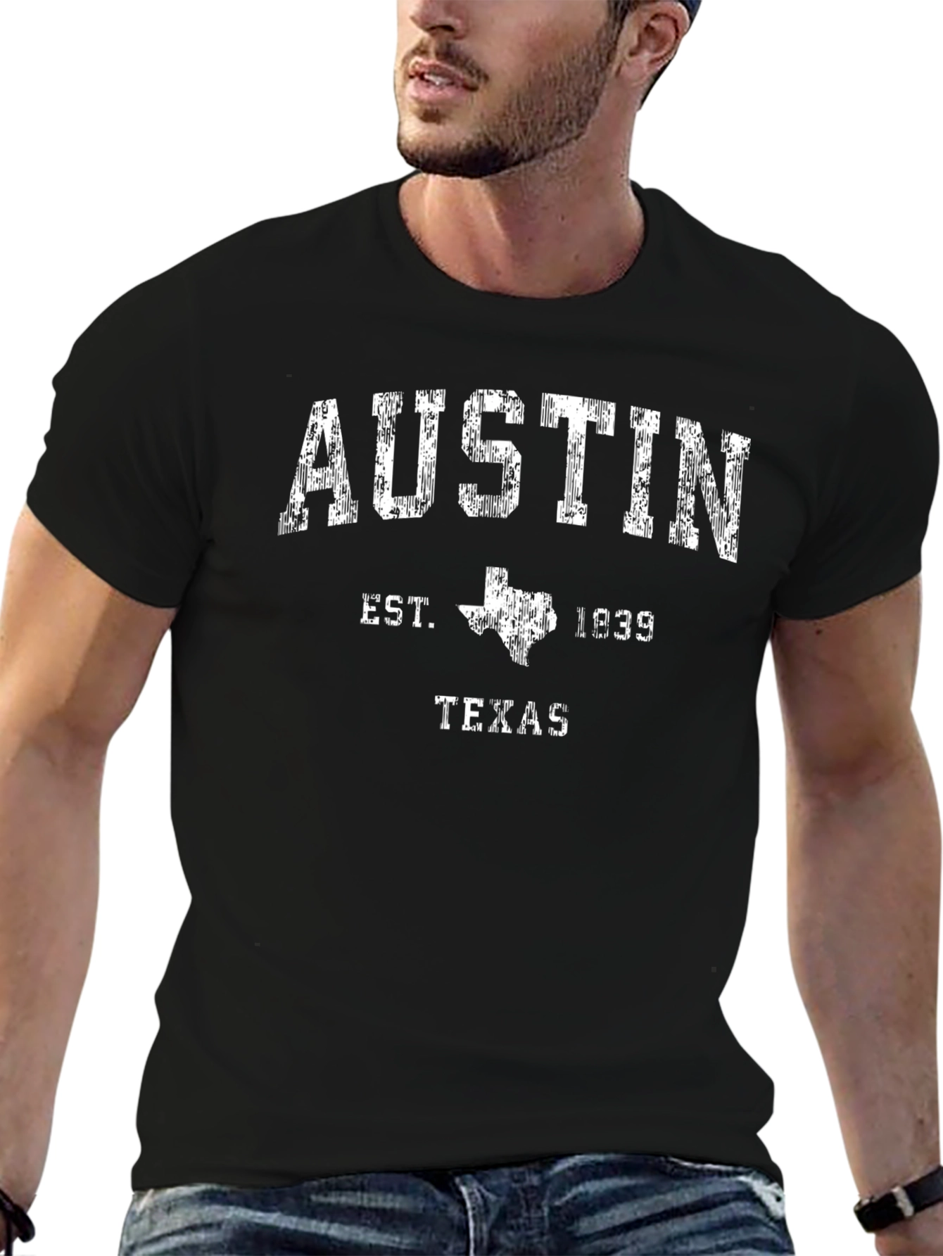 Austin Texas EST 1939 Graphic T-Shirt