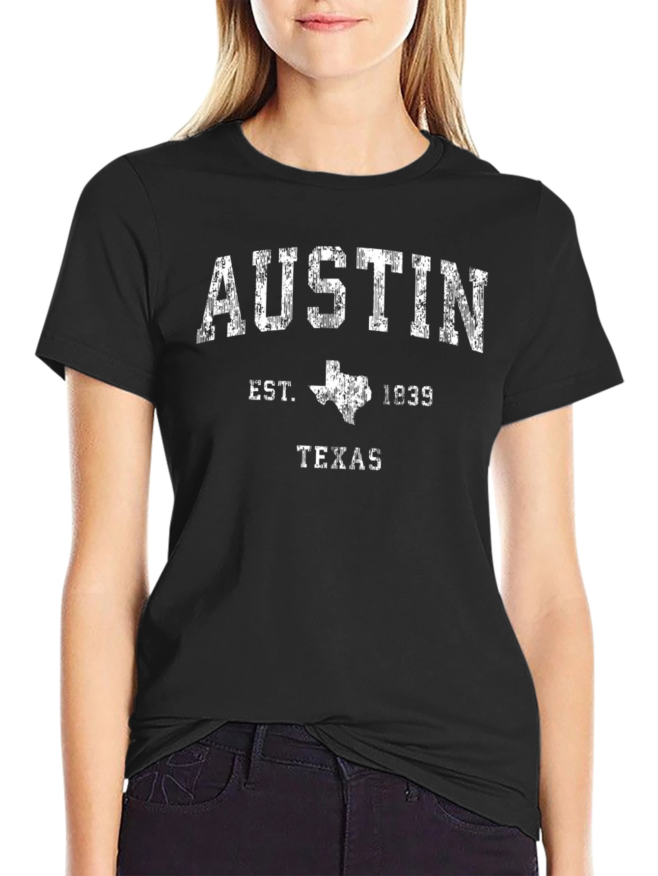 Austin Texas EST 1939 Graphic T-Shirt