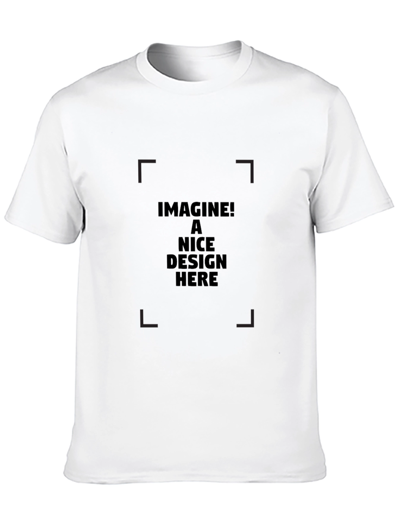 Mens Black Basic Tee