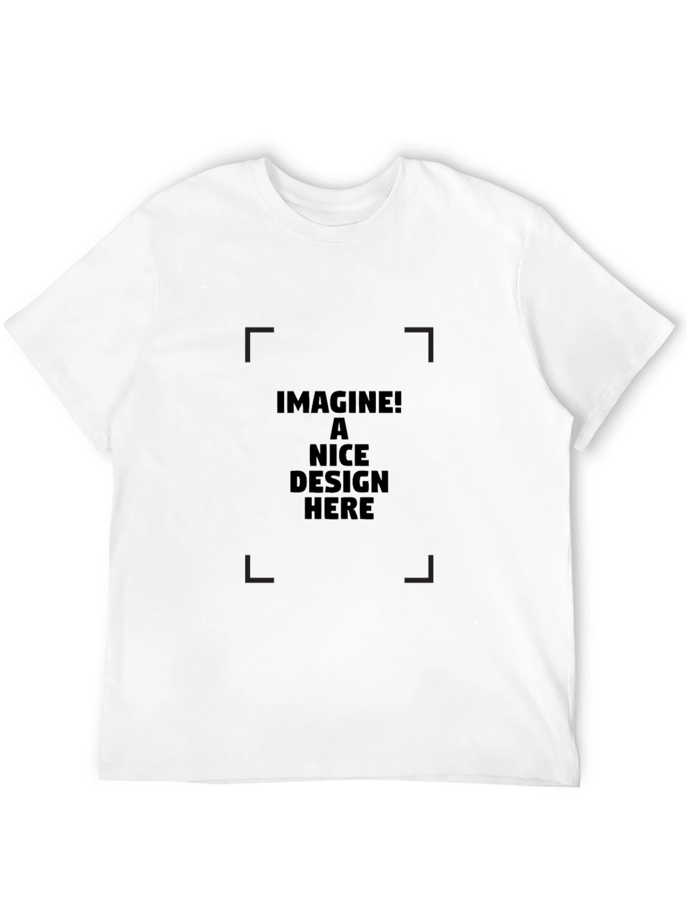 Mens Black Basic Tee
