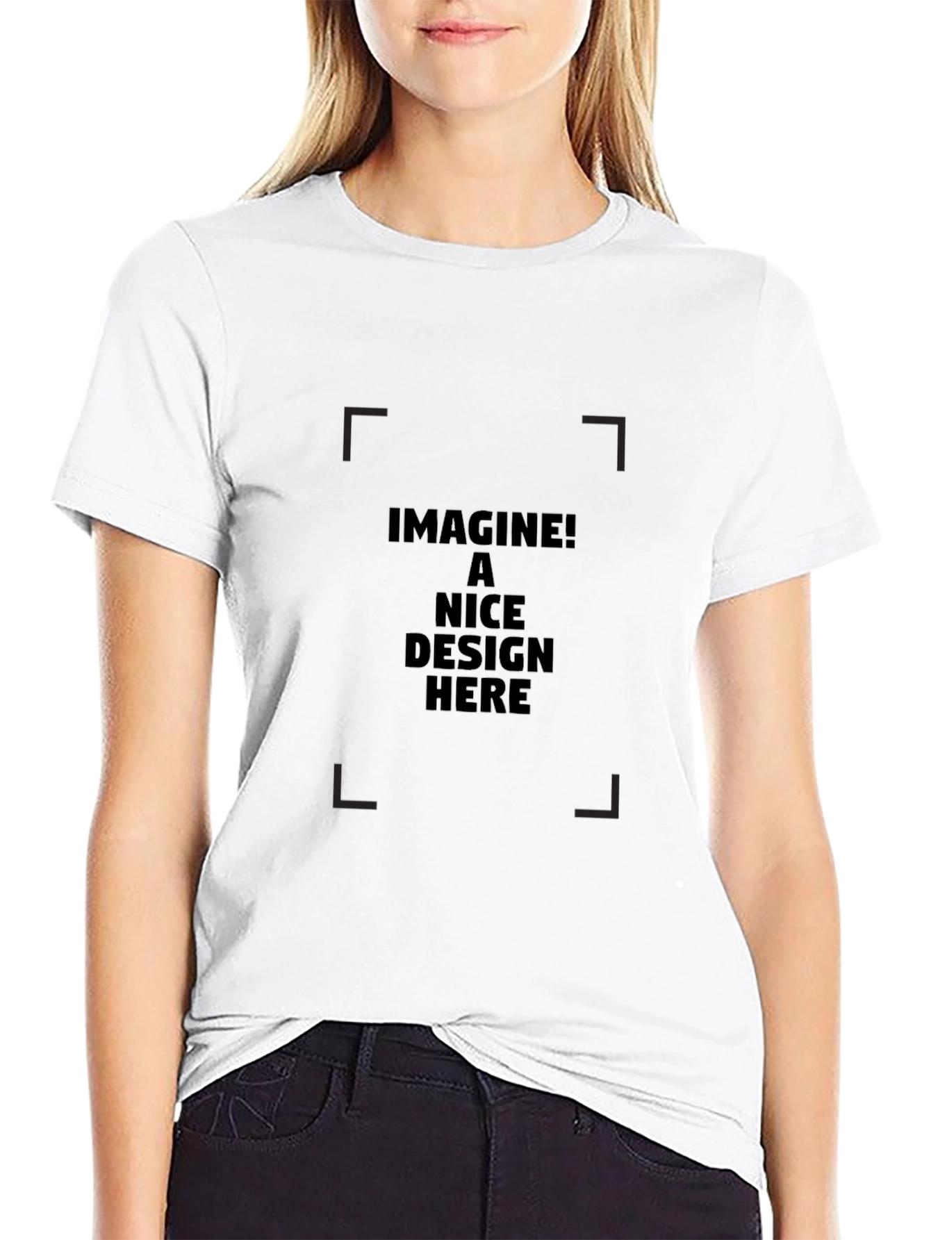 Mens Black Basic Tee