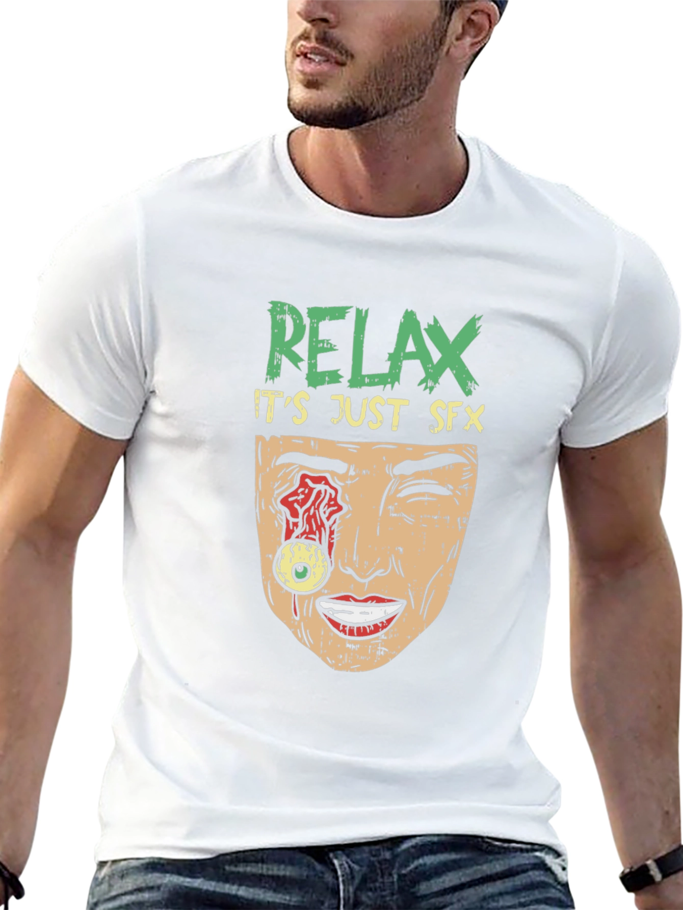 Relax Its Just SFX Horror Graphic T-Shirt
