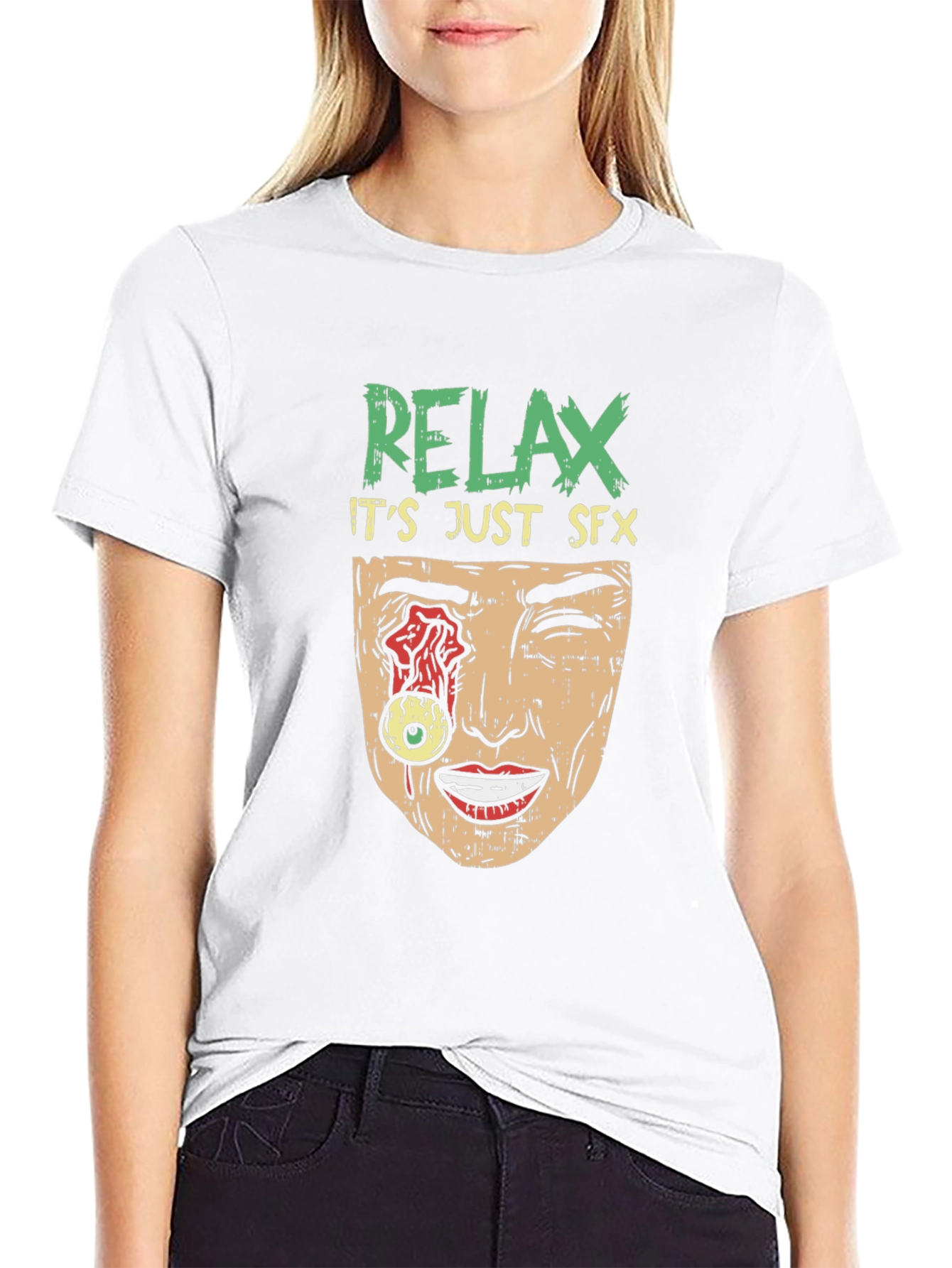 Relax Its Just SFX Horror Graphic T-Shirt