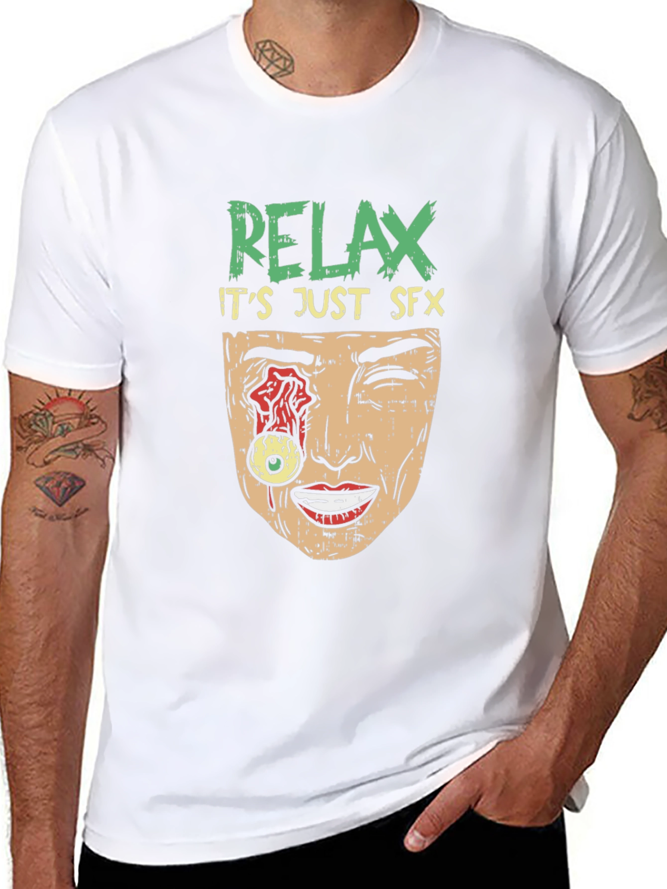 Relax Its Just SFX Horror Graphic T-Shirt